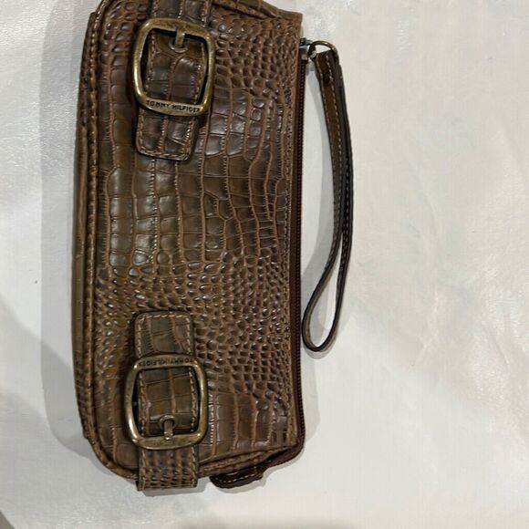 Tommy Hilfiger Brown wristlet / purse / clutch - Picture 1 of 3